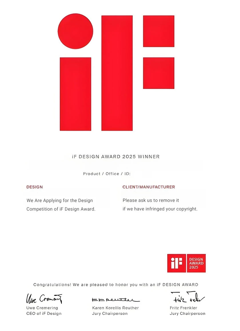 التقديم على جائزة iF Design لعام 2025