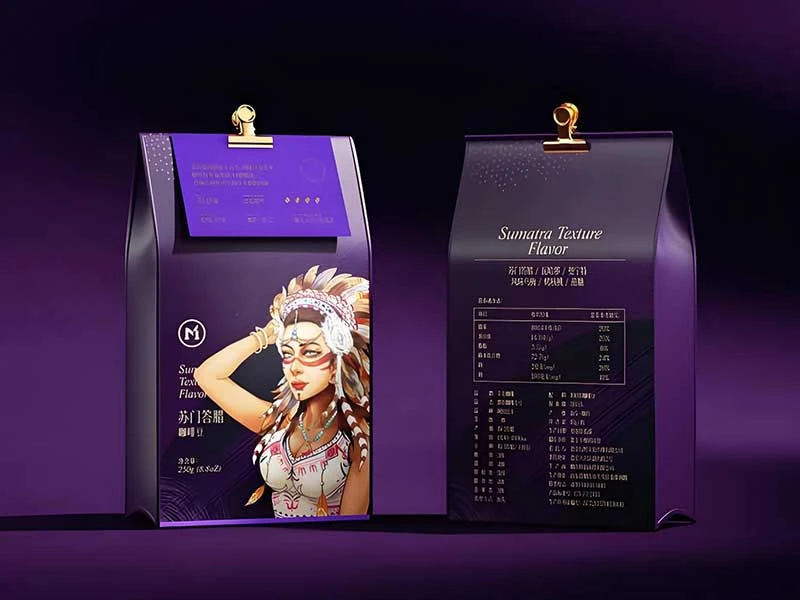 تغليف حبوب القهوة الفاخرة المخصصة، مجموعة متنوعة من كبسولات القهوة الأفريقية، حلول مبتكرة لتغليف القهوة